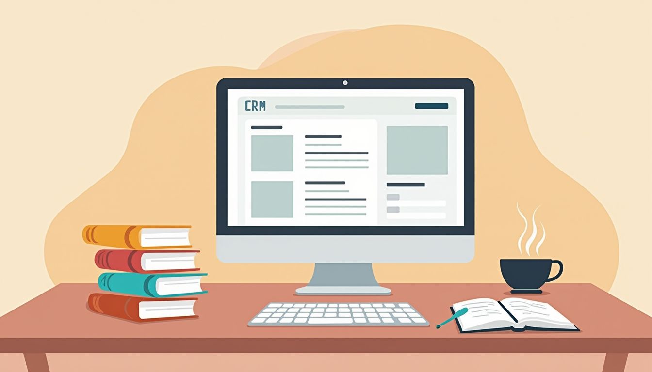 Een gezellig kantoor met een minimalistisch bureau en computerwerk.